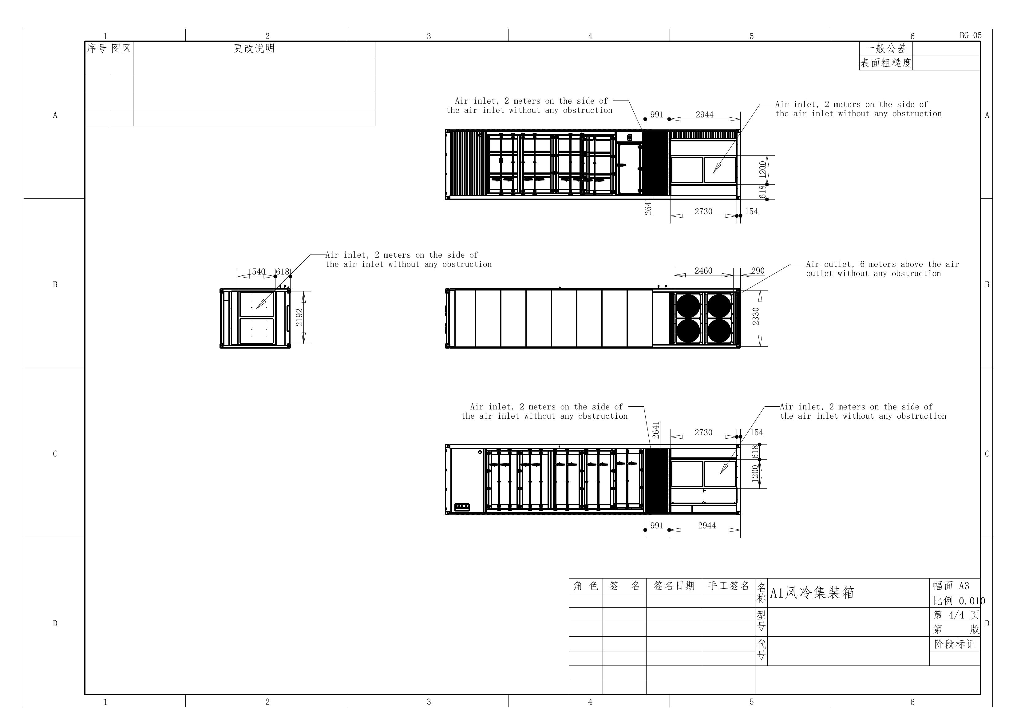 A1 Airflow Requirements